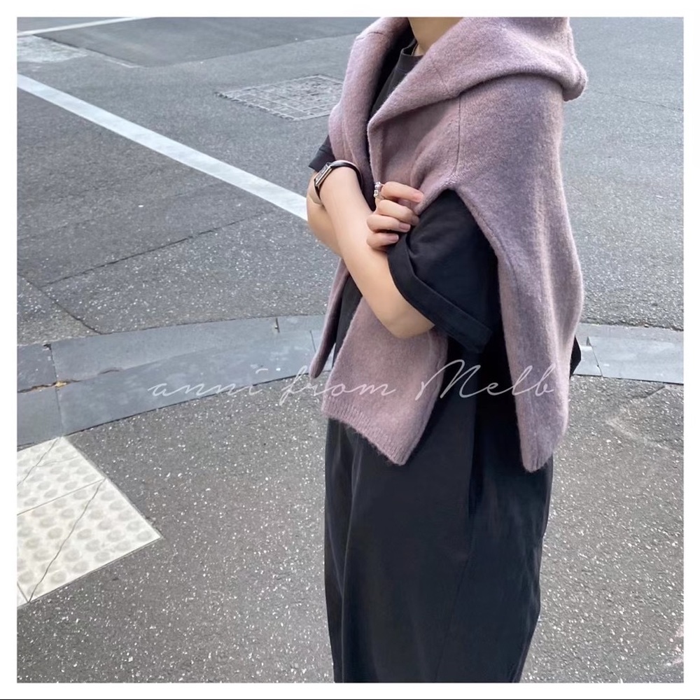 Pink/Purple Relaxed Fit Sweater (OS)